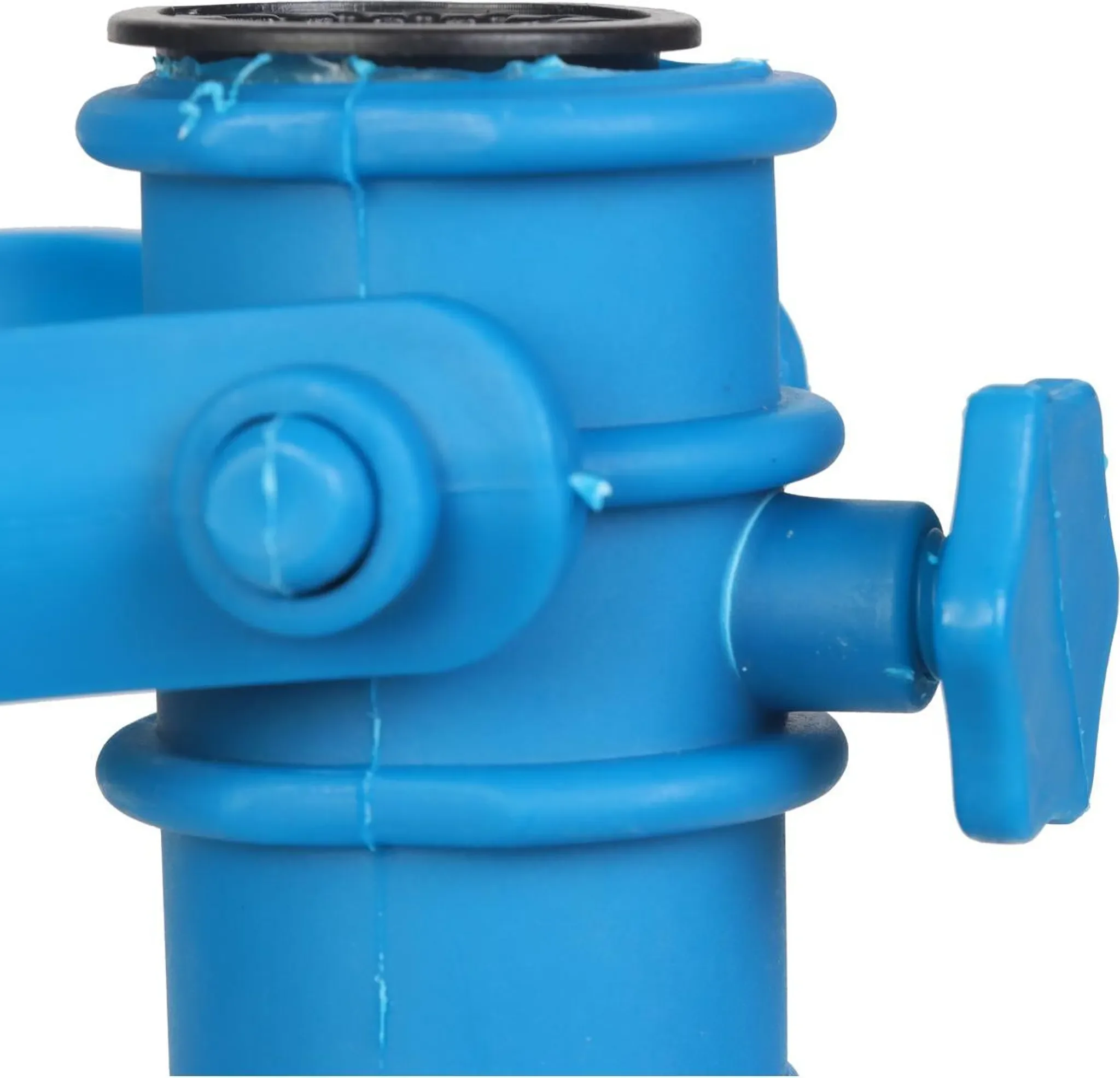 Enero Camp Schraubbasis für Sonnenschirm – Blau, Ø 22–32 mm